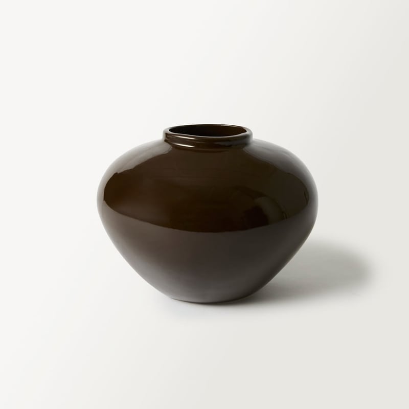 Bailey Brown Gloss Vase