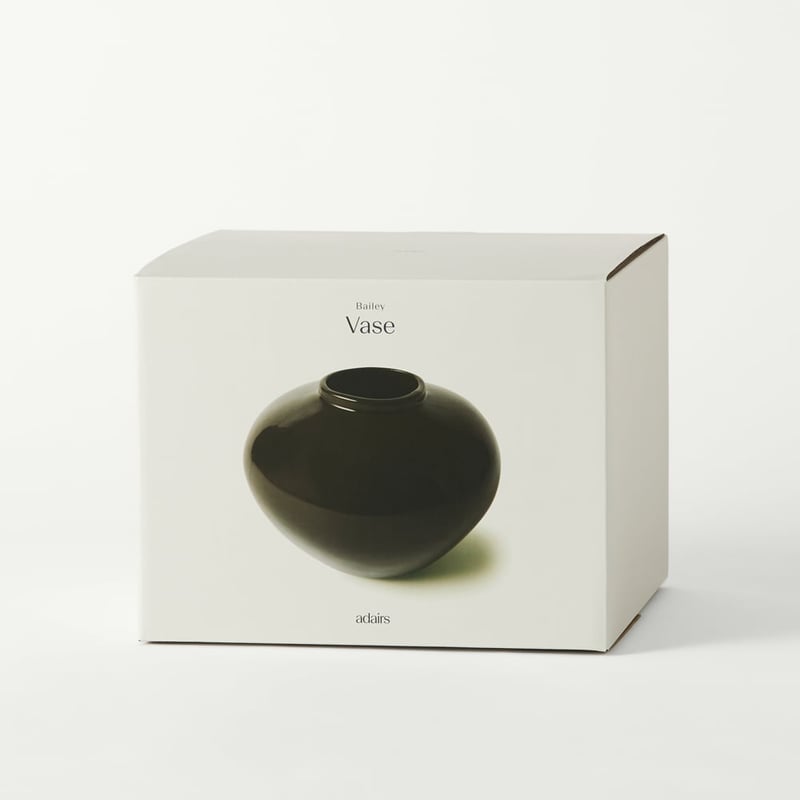 Bailey Brown Gloss Vase