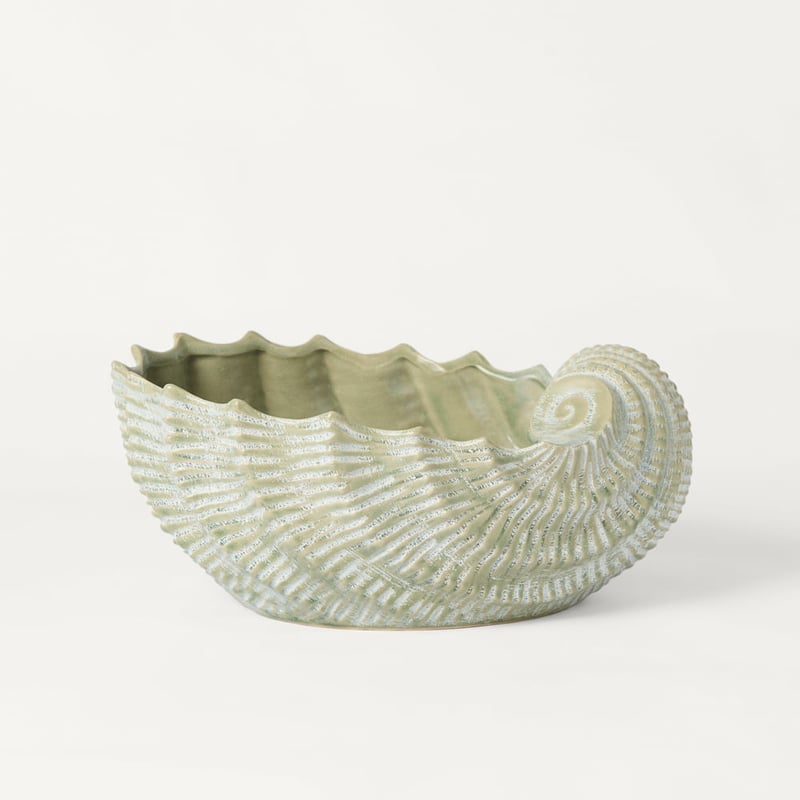 Clam Blue Small Pot