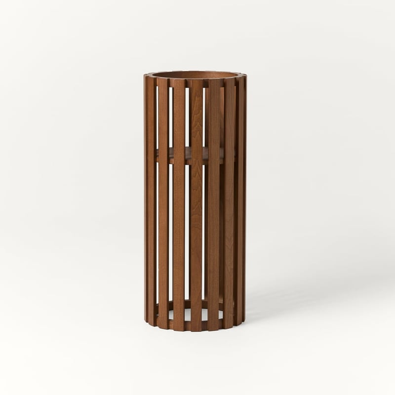 Mark Tuckey Brown Hampton Column Plant Stand
