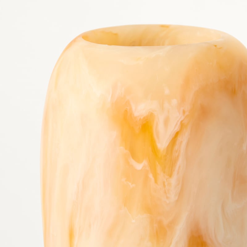 Arto Caramel Resin Large Vase