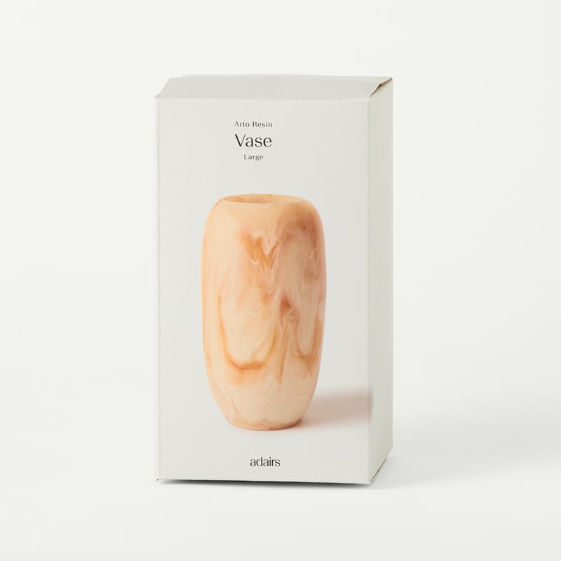 Arto Caramel Resin Large Vase