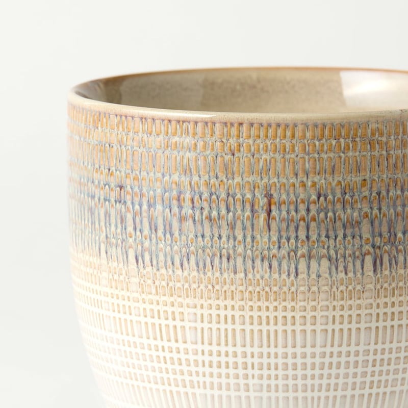 Thatcher Natural & Tan Small Pot