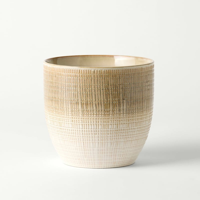 Thatcher Natural & Tan Medium Pot