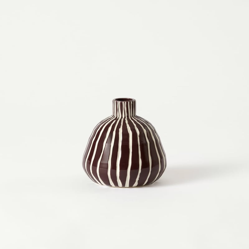 Elias Mini Chocolate Short Vase