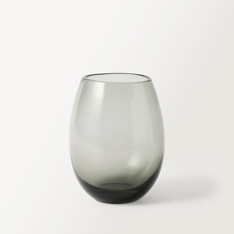 Vetro Smoke Grey Mdium Vase 