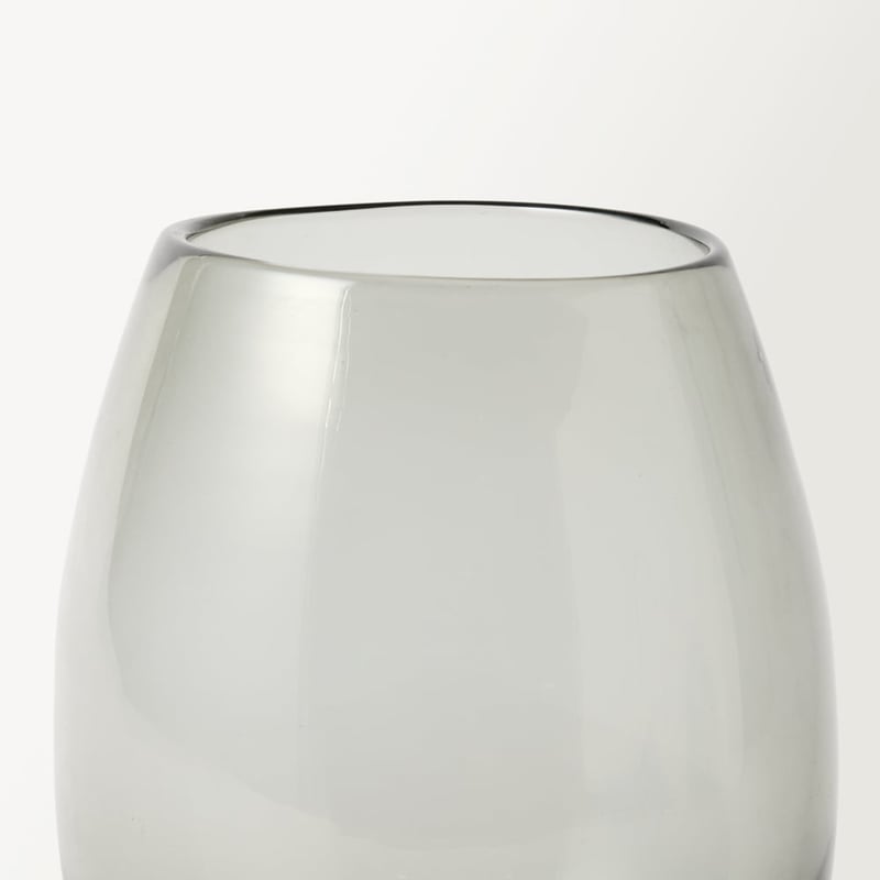 Vetro Smoke Grey Mdium Vase 