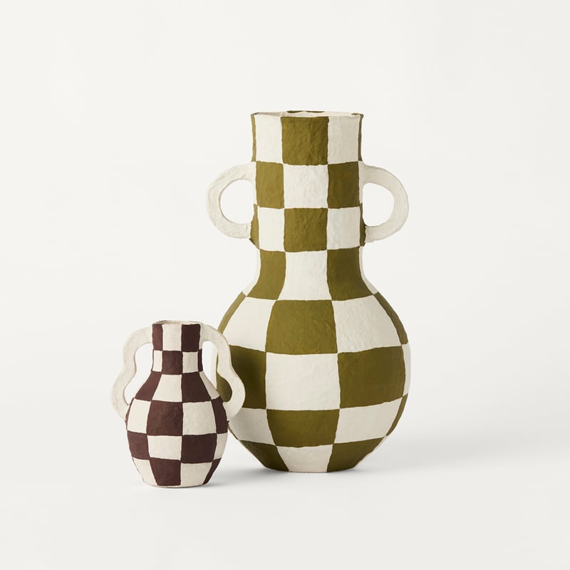 Remi Cream & Chocolate Small Vase