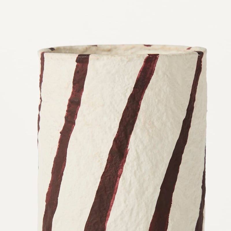 Raya Chocolate & Cream Tall Vase