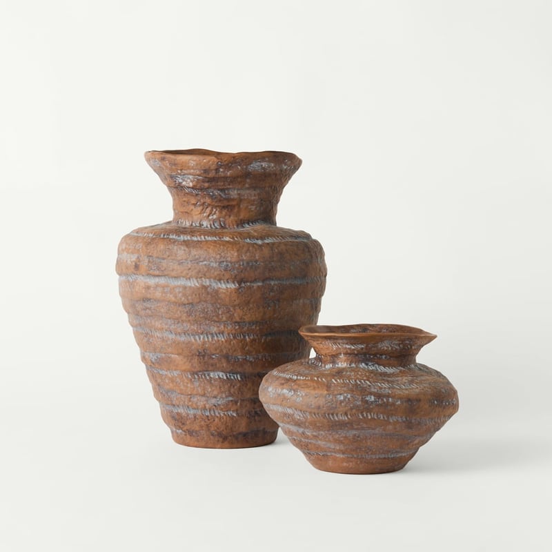 Alexandria Stone Tall Vase