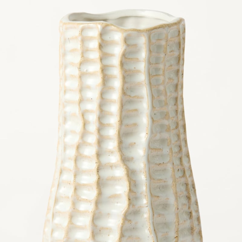 Rock Pool White Vase