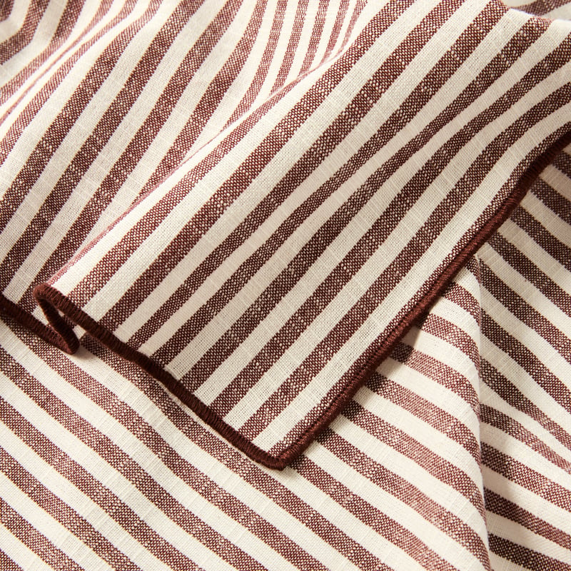 Sahara Cinnamon Stripe Napkins Pack of 4