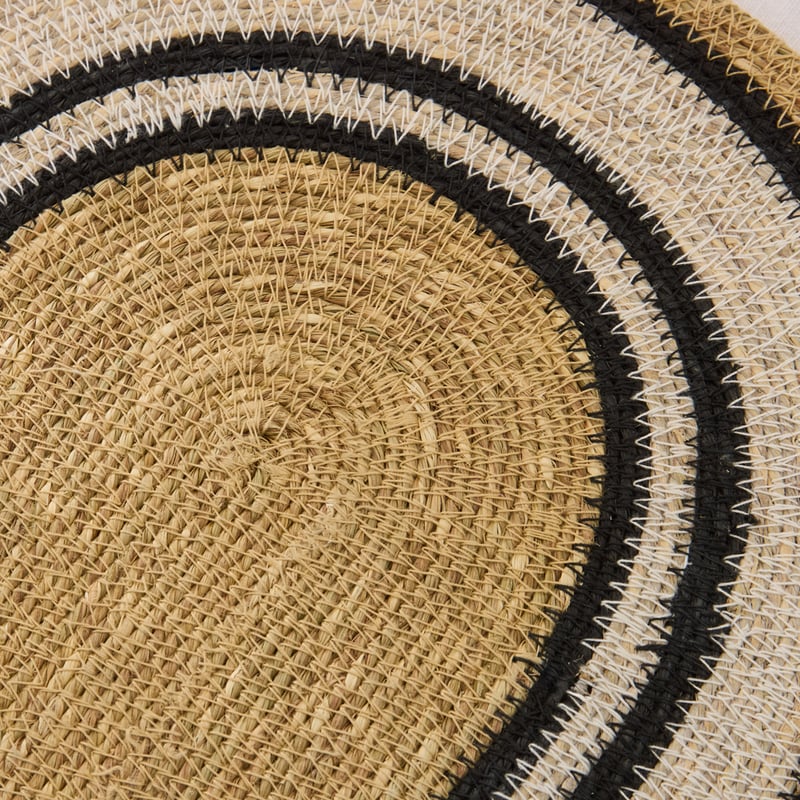 Mali Black & White Table Runner