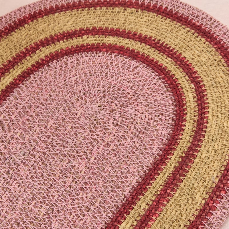 Mali Fuchsia & Salsa Table Runner