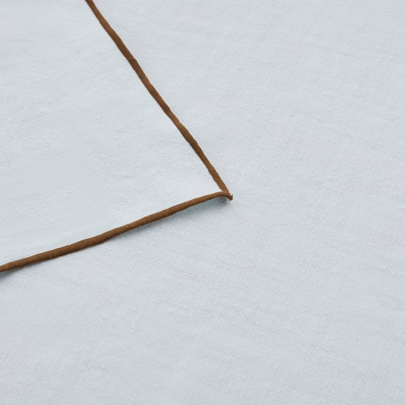 Lulu Blue & Brown Tablecloth