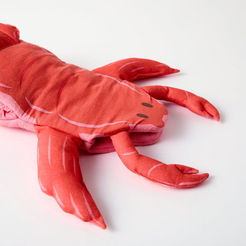 Lobster Red Oven Mitt Pack of 2