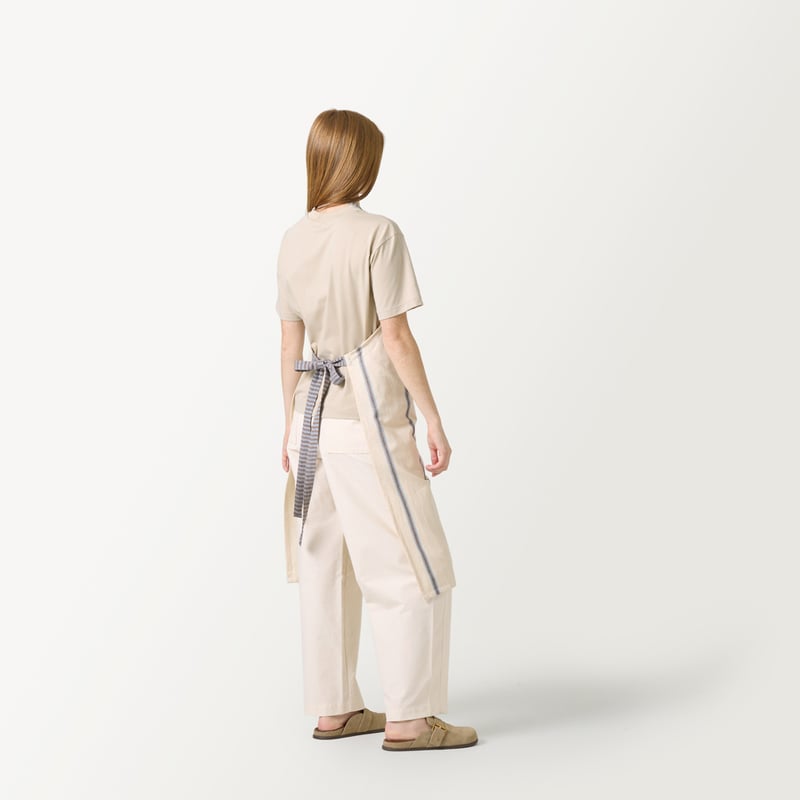 Frankie Blue Stripe Apron