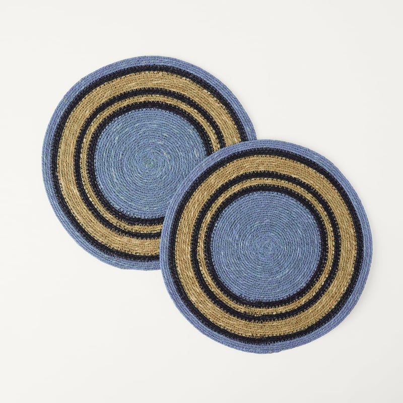 Mali Blue Placemats Pack of 2