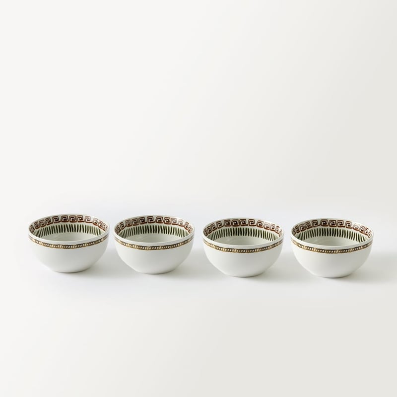 Artefact Green Cereal Bowl Set of 4 