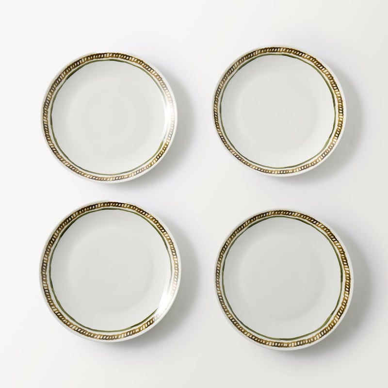 Artefact Green Dinner Plate Set of 4