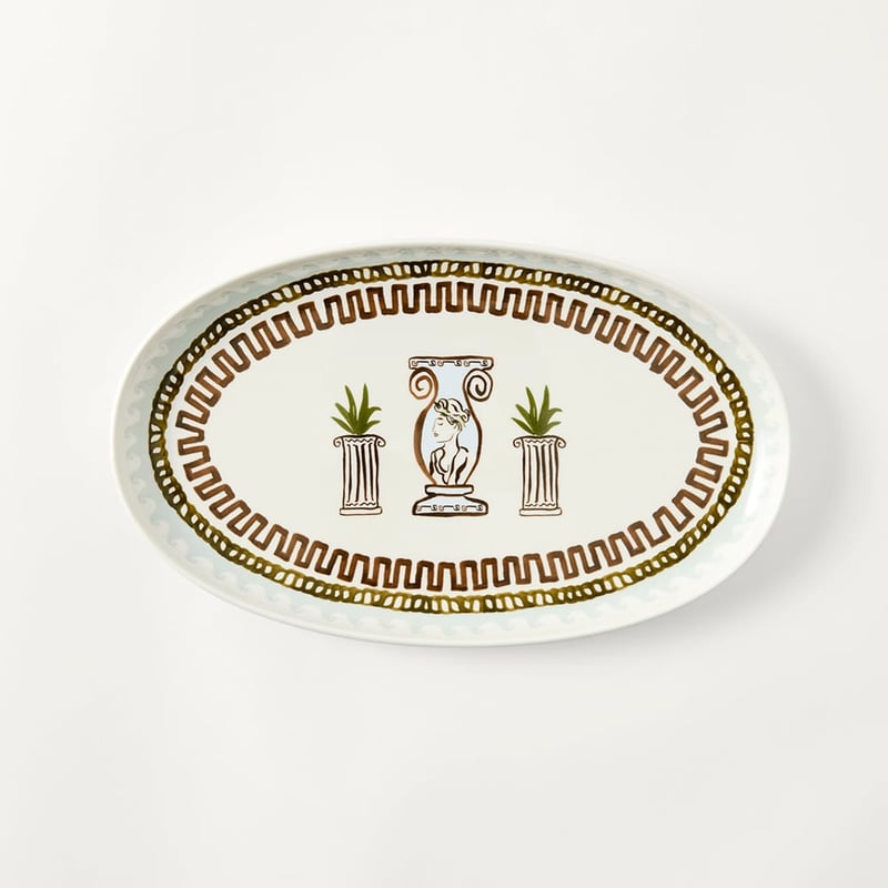 Artefact Green Oval Platter