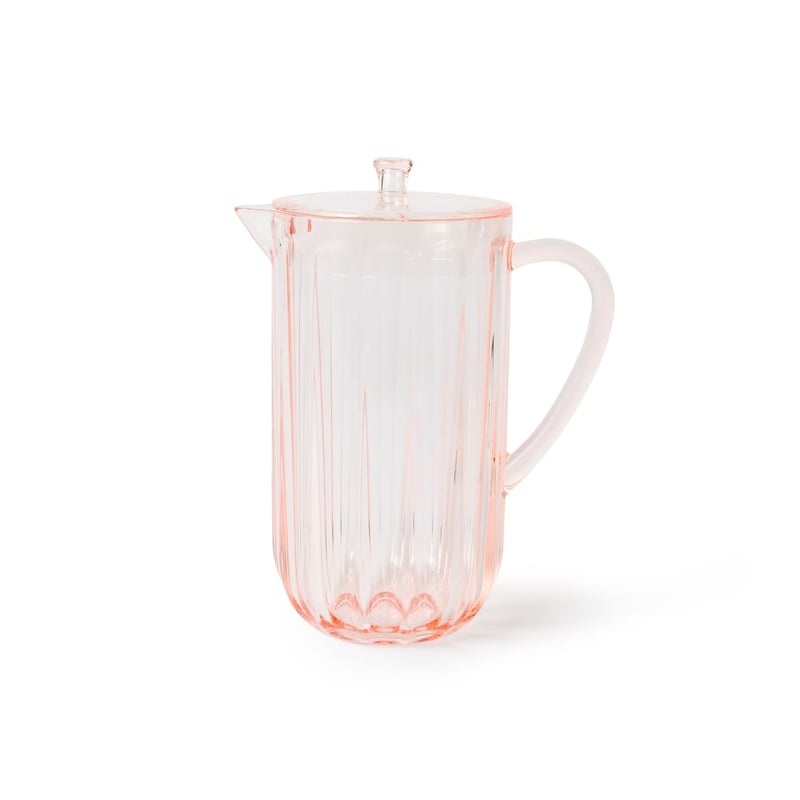 Airlie Pink Fluted Jug