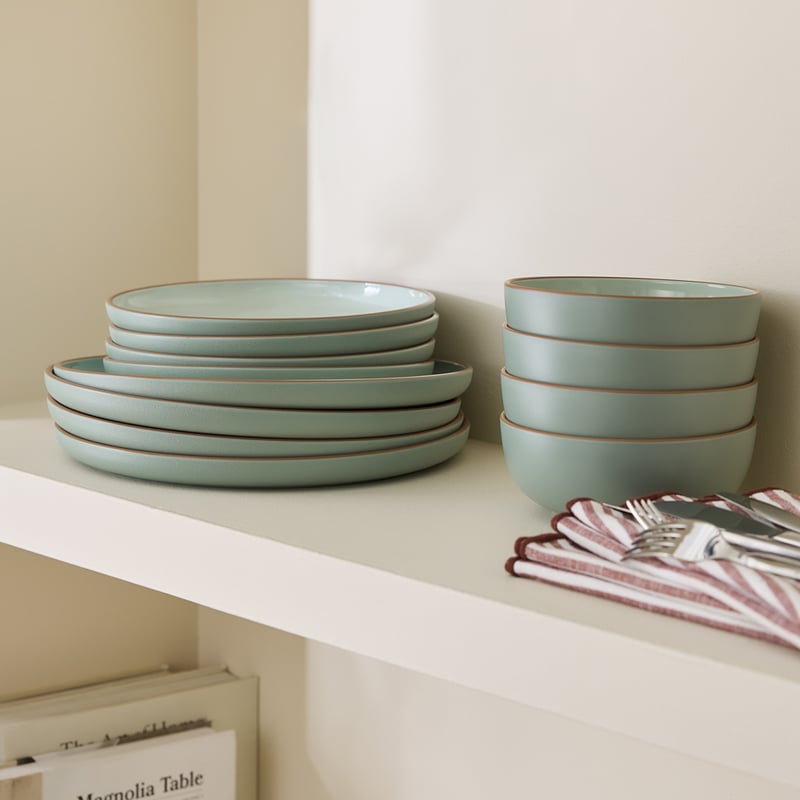 Finley Green Cereal Bowls Pack of 4