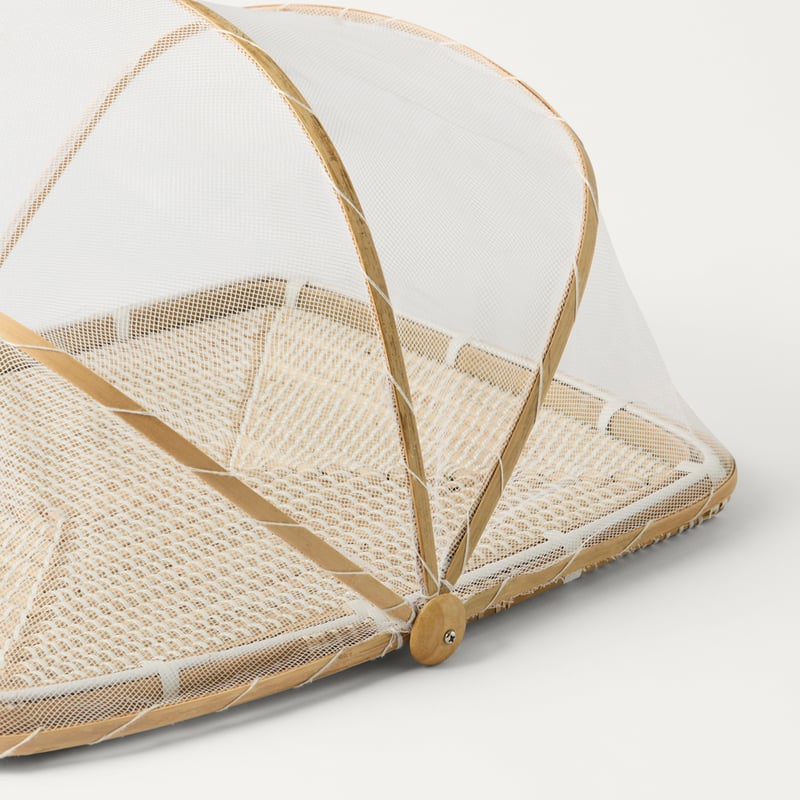 Aparri Natural Rectangle Food Cover