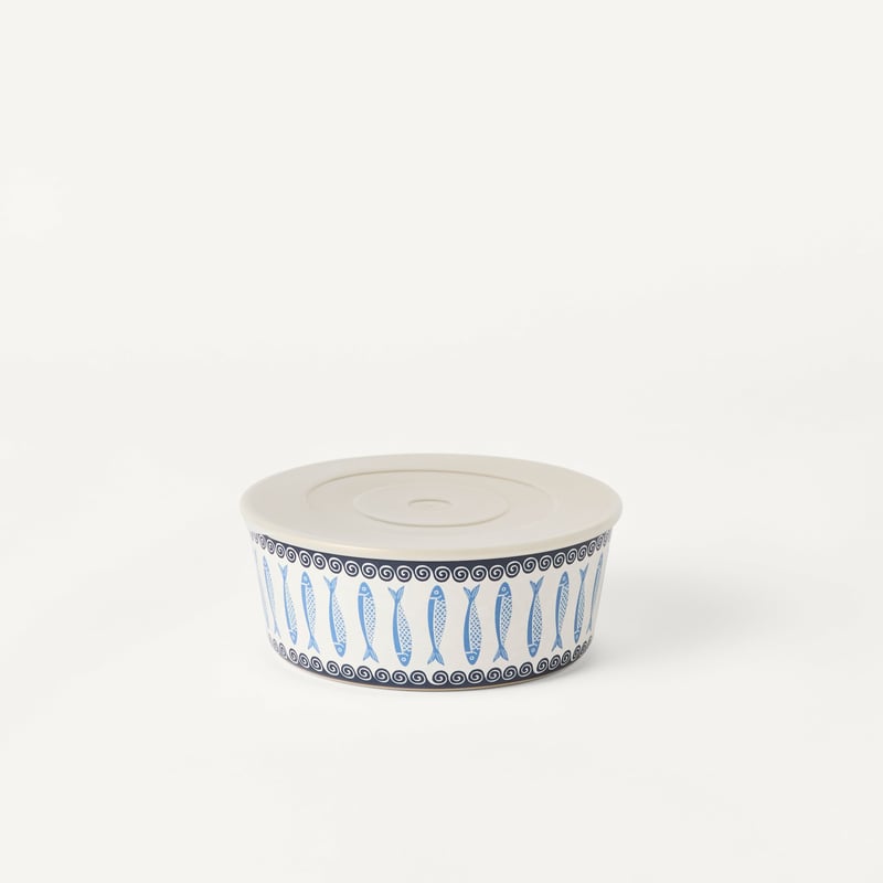 Aegean Blue Melamine Containers Set of 3