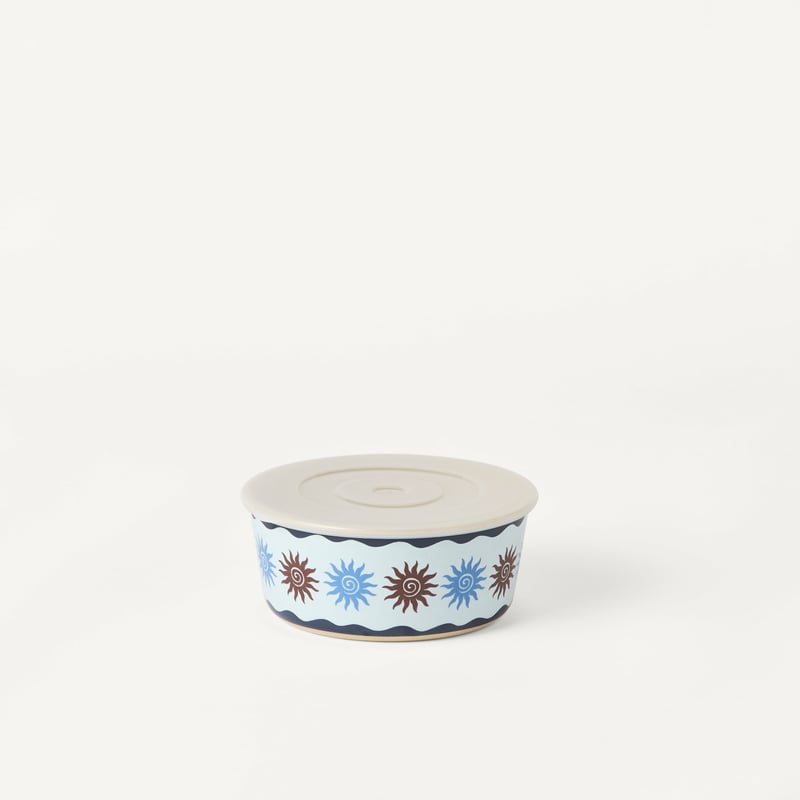 Aegean Blue Melamine Containers Set of 3