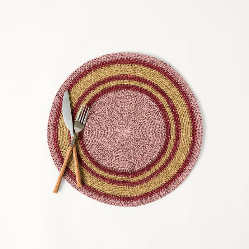 Mali Fuchsia & Salsa Placemats Pack of 2