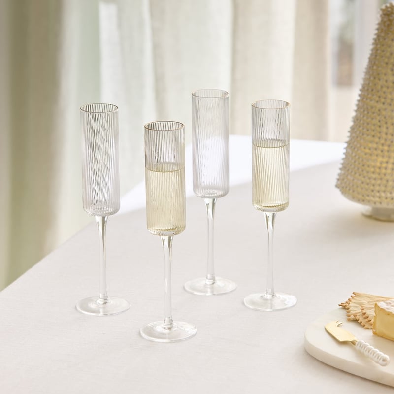 Sibella Gold Flute Pack of 4