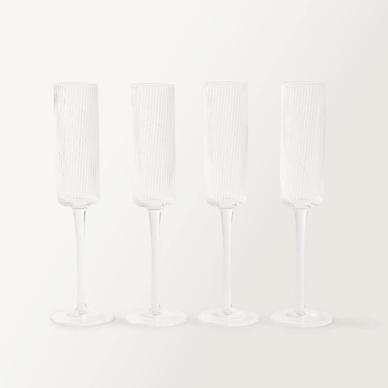 Sibella Gold Flute Pack of 4