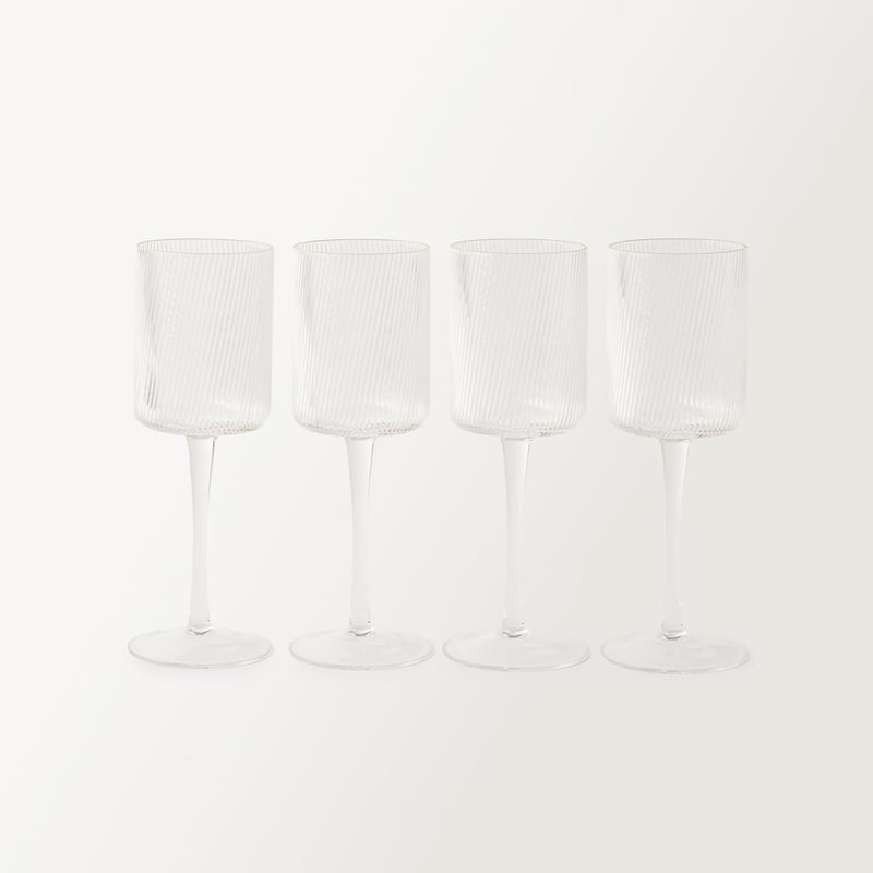 Sibella Gold Wine Glass Pack of 4