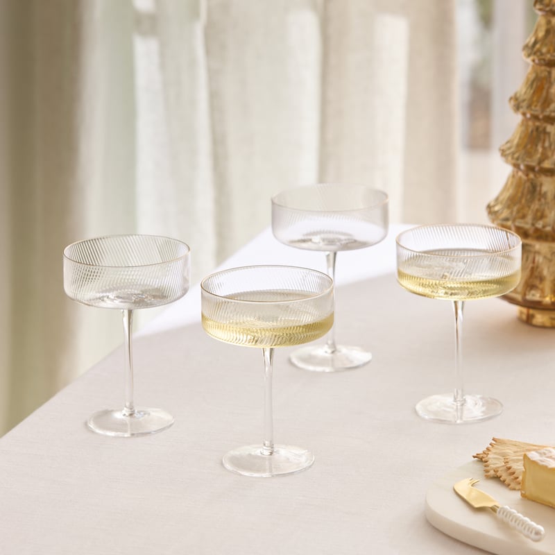 Sibella Gold Coupe Pack of 4