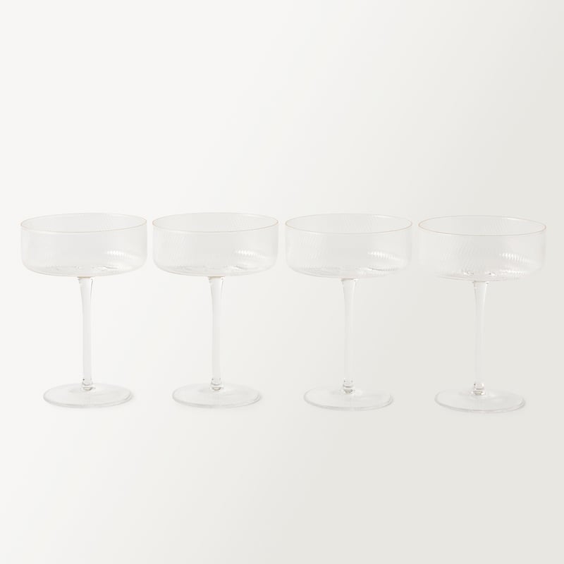 Sibella Gold Coupe Pack of 4