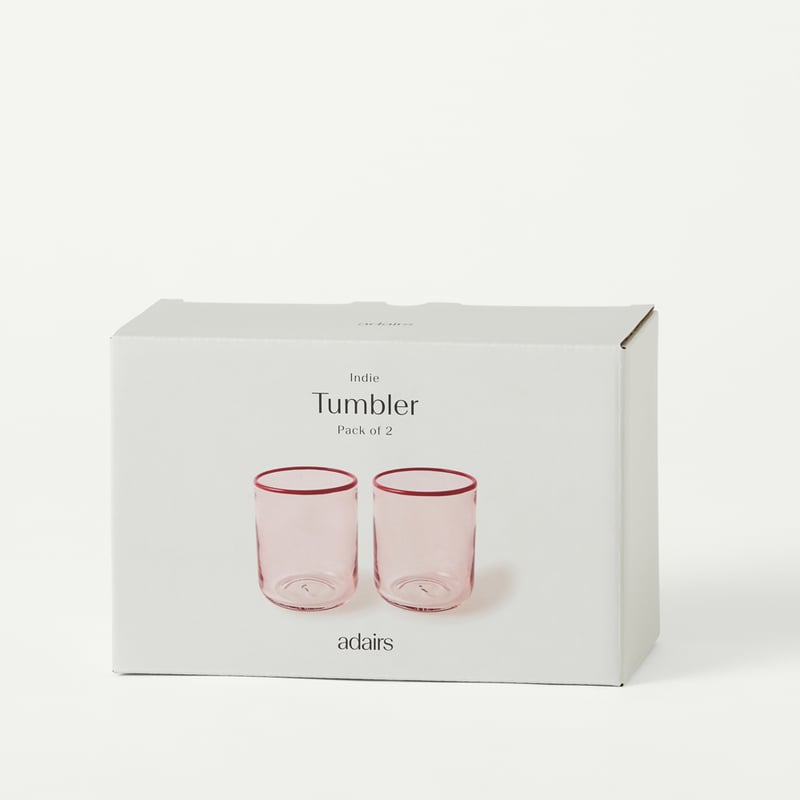 Indie Pink Tumbler Pack of 2