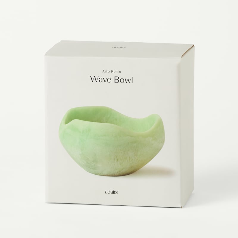 Arto Jade Resin Wave Bowl