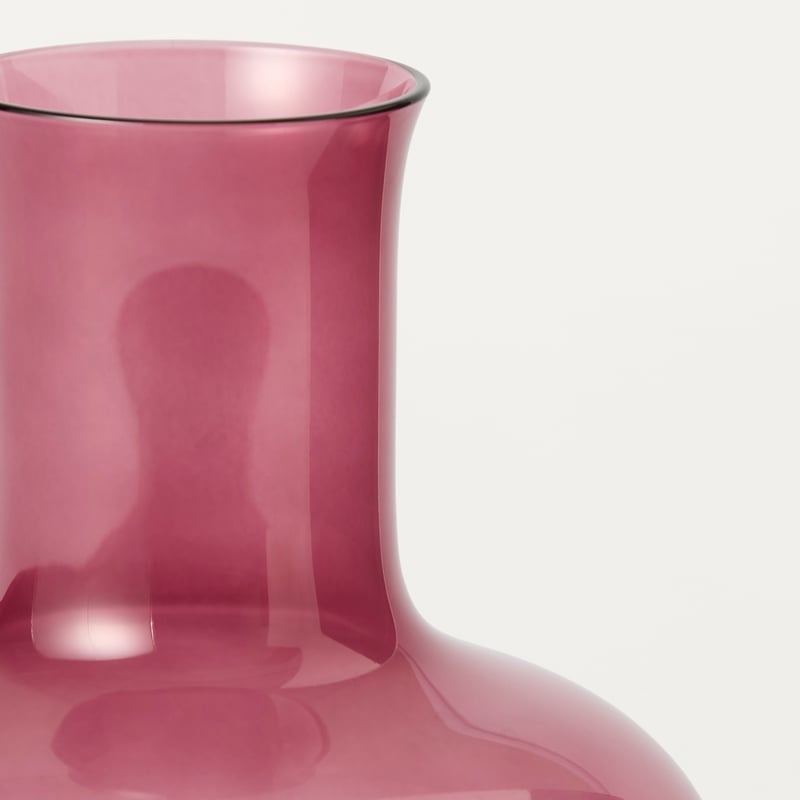 Addie Burgundy Glass Carafe and Glass Set