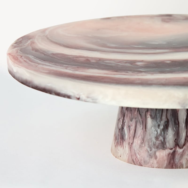 Milano Burgundy Resin Servingware