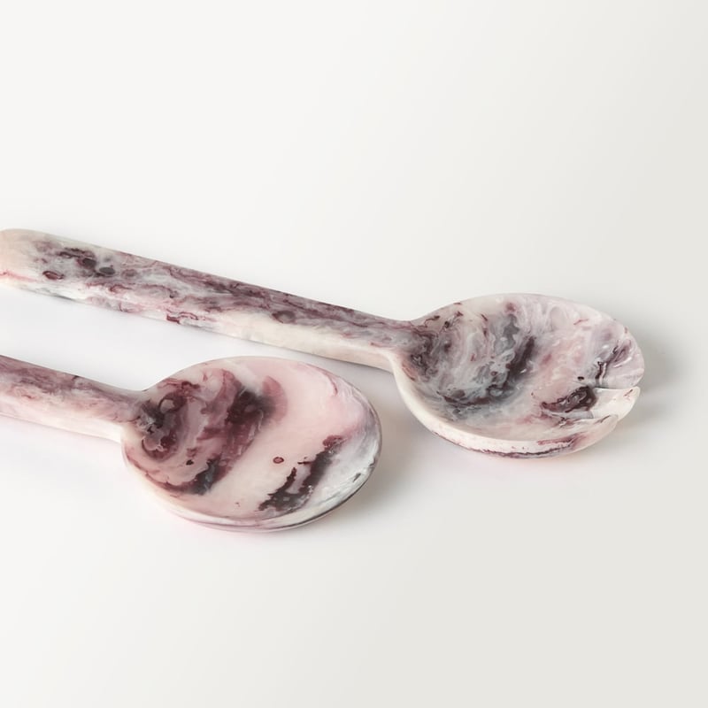 Milano Burgundy Resin Servingware