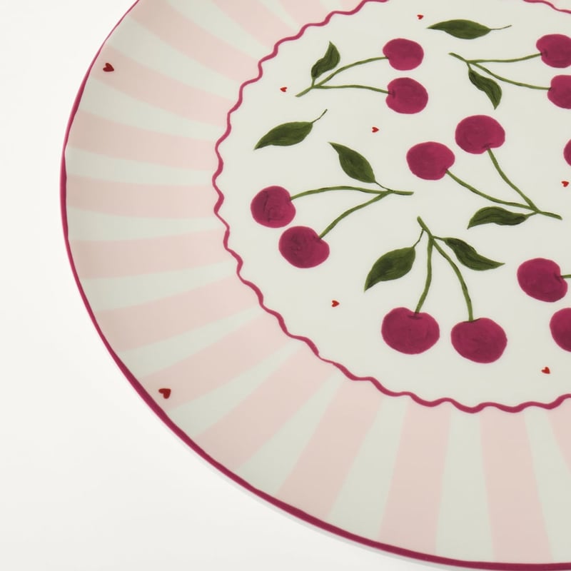 Ma Cherie Multi Cherry Charger Plate