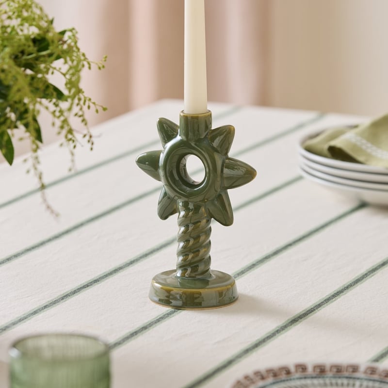 Sun Green Small Candle Holder