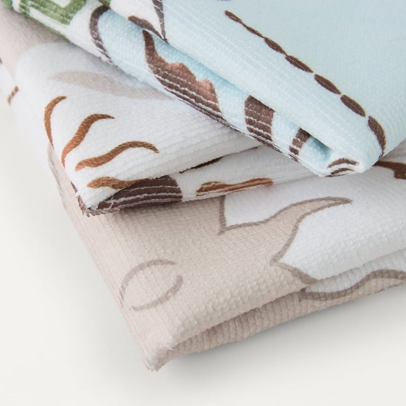 Adeline Artefact Microfibre Washcloths