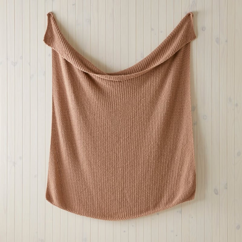 Hallstatt Hazelnut Chunky Knit Throw