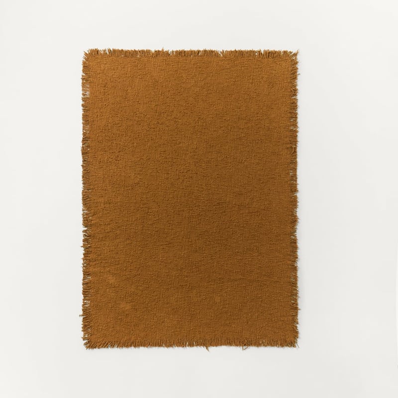 Leiden Brown Sugar Boucle Throw