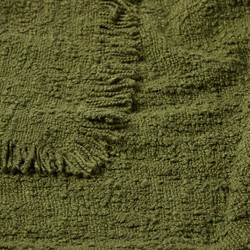 Leiden Chive Boucle Throw