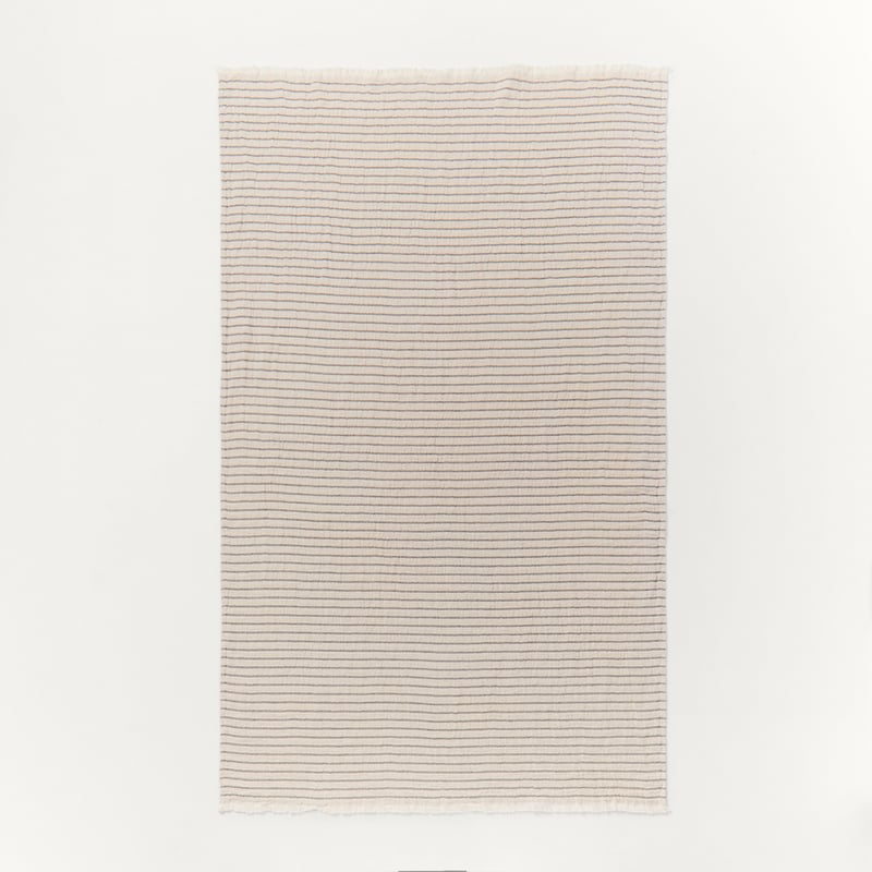 Migsa Natural & Black Throw