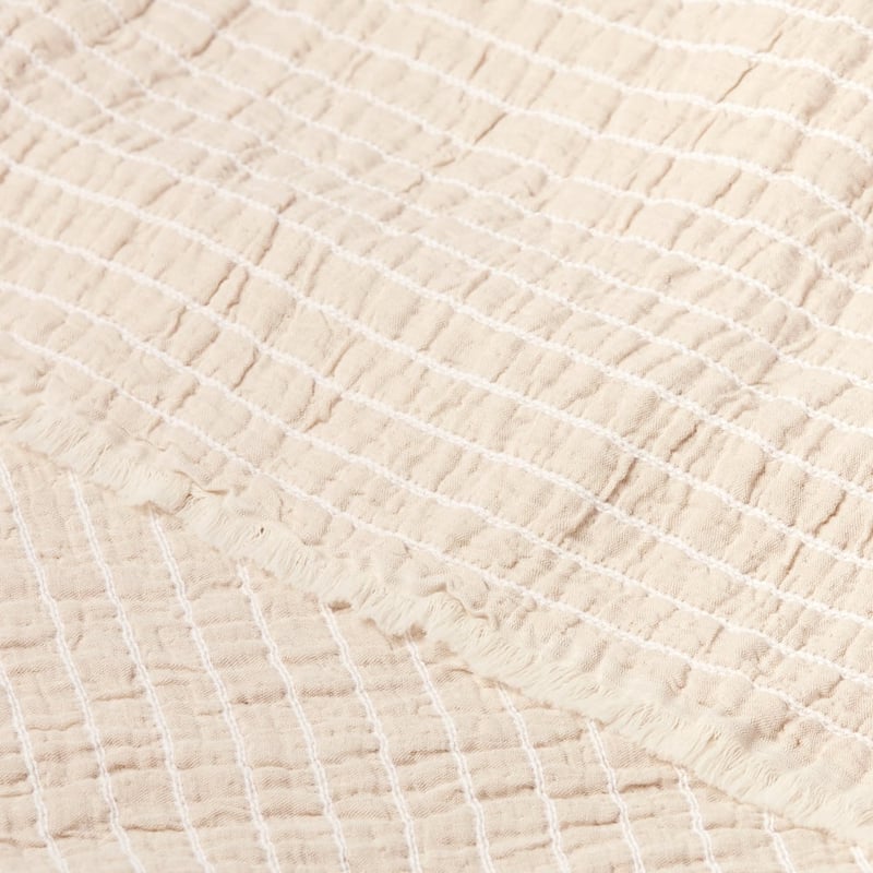 Migsa Natural & White Throw