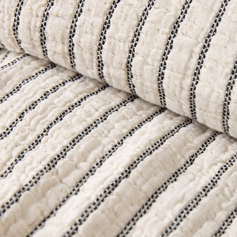 Migsa Natural & Black Blanket